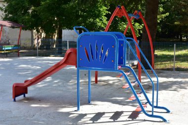 Parktaki güzel oyun parkı