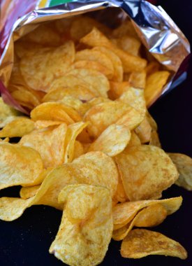 patates cipsi yakın çekim 