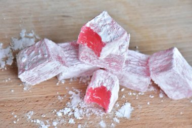 güzel ve lezzetli lakum yakın