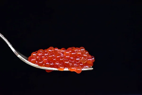 Caviar Vermelho Peixe — Fotografia de Stock