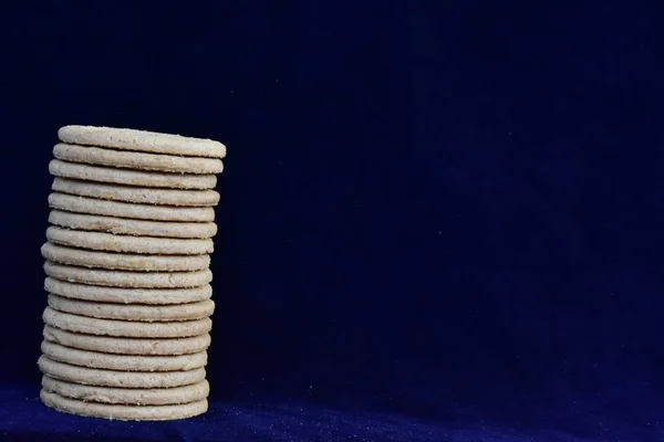 Galletas Crujientes Cerca — Foto de Stock