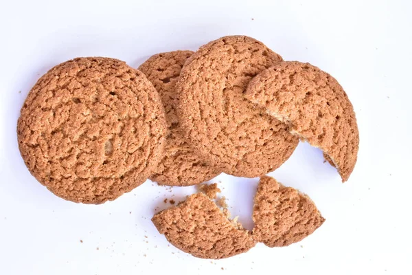 Oat Cookies Close — Stock Photo, Image