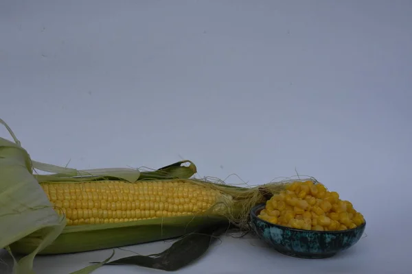 Corn Background Close — Stock Photo, Image