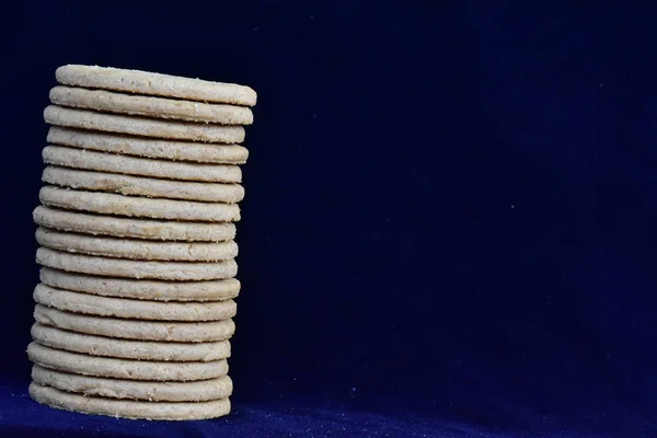 Galletas Crujientes Cerca — Foto de Stock