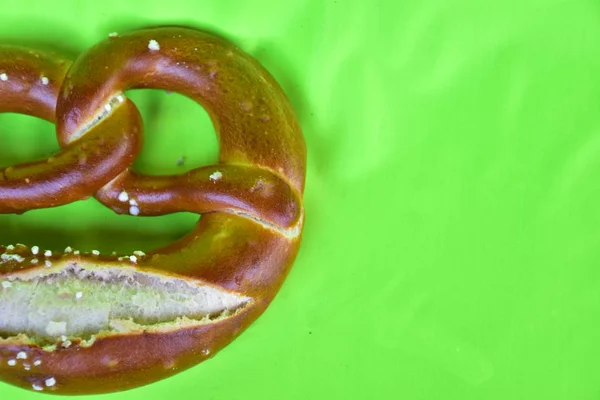 Beautiful Ruddy Pretzel Close — Stock Photo, Image