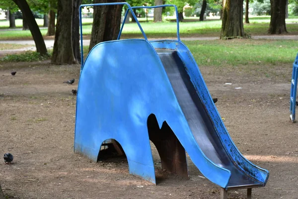 Hermoso Parque Infantil Parque — Foto de Stock