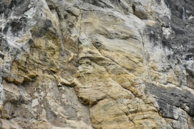 Güzel bir dağ manzarası.,