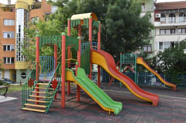 Parktaki güzel oyun parkı