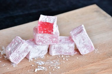 güzel ve lezzetli lakum yakın