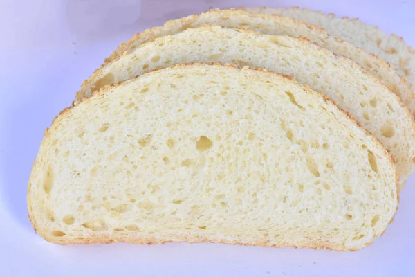 Weißbrot Mit Sesam — Stockfoto