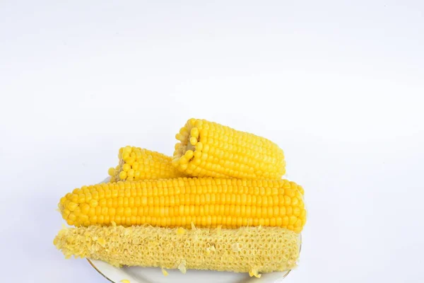 Boiled Corn Close — Stock Photo, Image