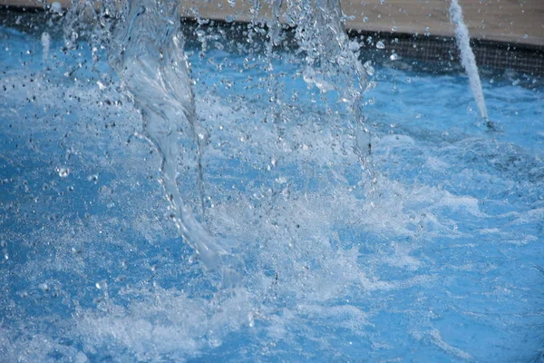 Hermosas Salpicaduras Agua —  Fotos de Stock