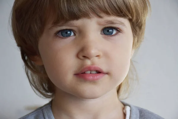 Mooi Portret Van Een Jongetje — Stockfoto