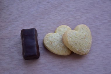 lezzetli kurabiyeler yakın çekim 