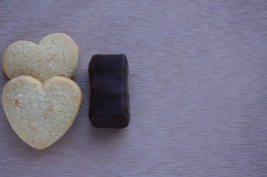 lezzetli kurabiyeler yakın çekim 