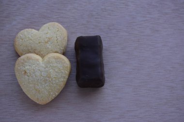 lezzetli kurabiyeler yakın çekim 