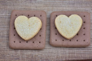 lezzetli kurabiyeler yakın çekim 