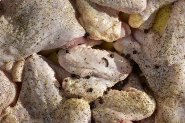 Frisches Huhn Vor Dem Kochen — Stockfoto