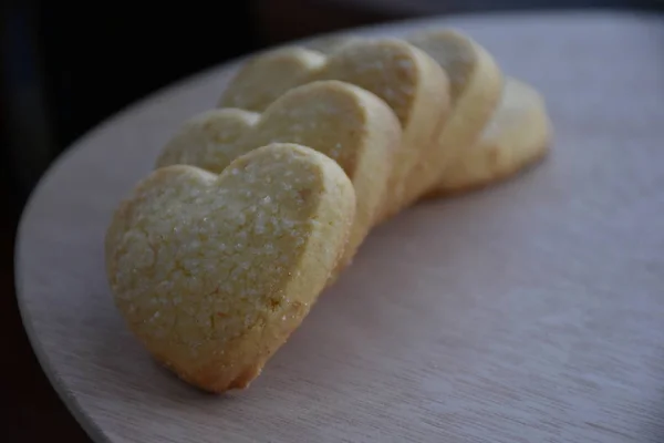 Chutné Cookies Zblízka — Stock fotografie