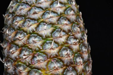 Olgun ananas yakın çekim 