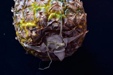 Olgun ananas yakın çekim 