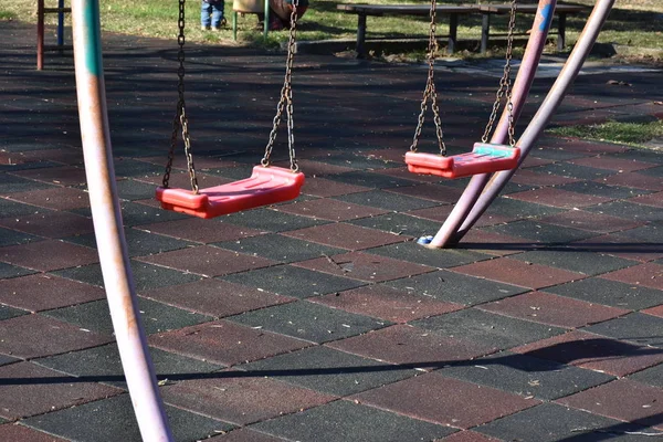 Hermoso Parque Infantil Parque — Foto de Stock