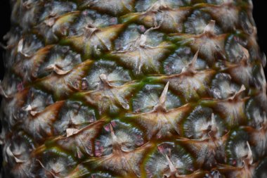 Olgun ananas yakın çekim 