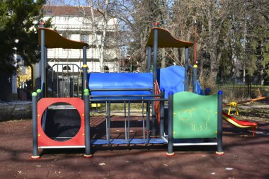 Parktaki güzel oyun parkı