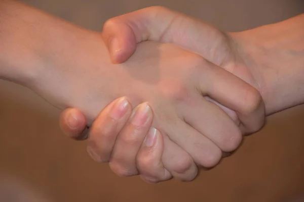 Χέρι Στο Χέρι Κοντά — Φωτογραφία Αρχείου