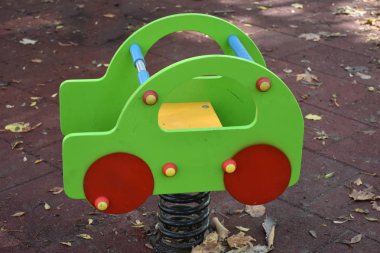 Parktaki güzel oyun parkı