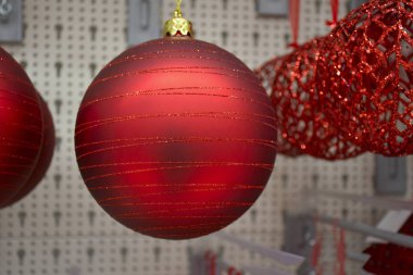 Noel süsleri güzel yakın çekim 