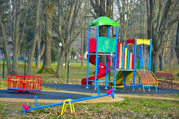 Beautiful Playground Park — Stock Photo, Image