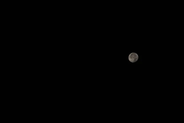 Księżyc Tle Nocy — Zdjęcie stockowe