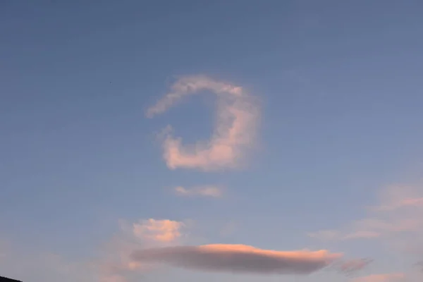 Céu Azul Nuvens Bonito — Fotografia de Stock