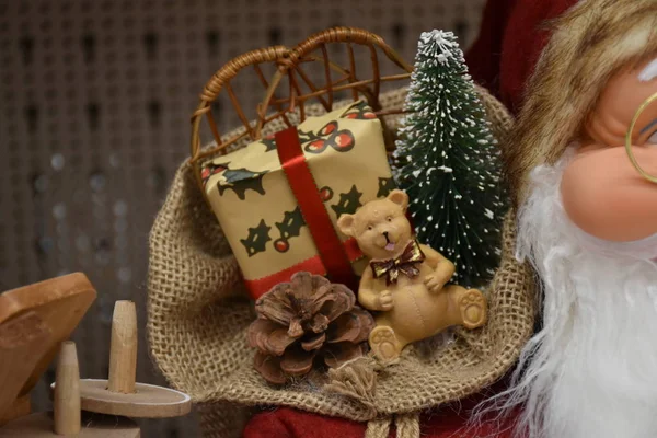 New Year Toys Christmas Market — Stock Photo, Image