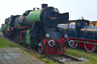 Eski tren vagonu.