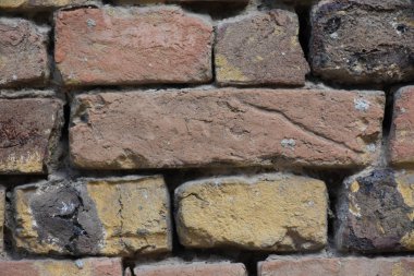 tuğla duvar arkaplanı ve dokusu