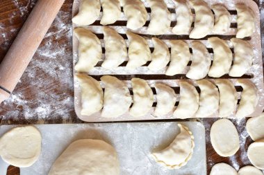 Kaynar kadar-Varenyky (mantı), geleneksel Ukrayna mutfağı