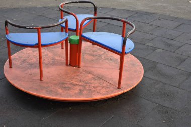 Parktaki güzel oyun parkı