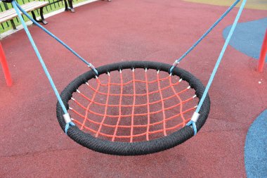 Parktaki güzel oyun parkı