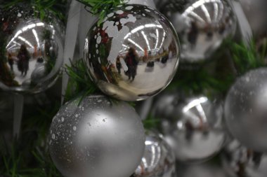 güzel oyuncaklar Noel için yakın çekim 