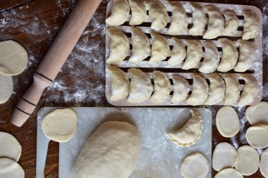 Kaynar kadar-Varenyky (mantı), geleneksel Ukrayna mutfağı