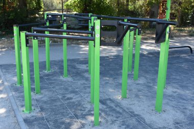 Parktaki güzel oyun parkı