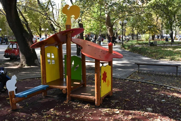 Hermoso Parque Infantil Parque —  Fotos de Stock