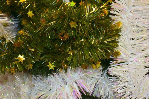 Vánoční Dekorace Krásná Detailní Záběr — Stock fotografie