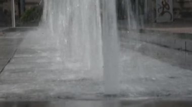 Day time shot of watering fountain