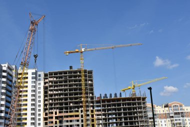inşa ve konstraction site bina 