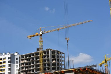 inşa ve konstraction site bina 