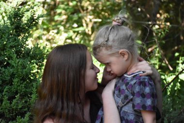 Güzel bir kız portresi.,