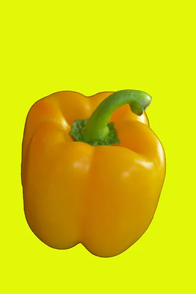 Yellow Bell Pepper Close — Stock Photo, Image